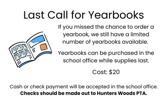 Final Yearbook Reminder