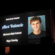 Best Actor Finalist Alex Valencic McLean High School High Fidelity