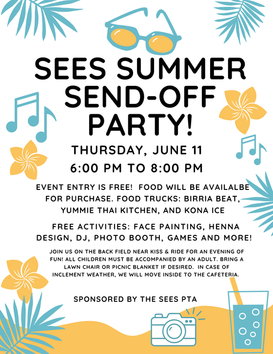SEES Summer Send Off Party