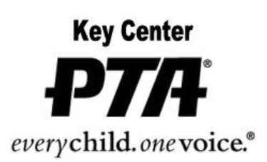 Key Center PTA- everychild one voice text in black on white background