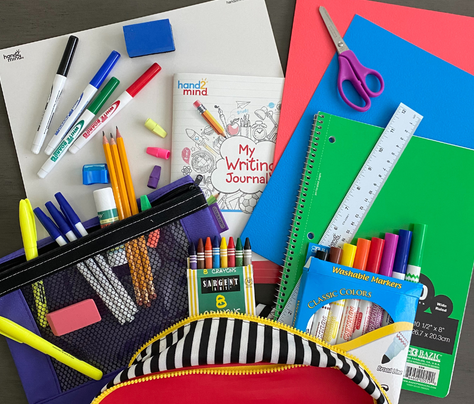 school suply kit