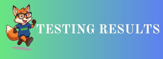 Testing Results