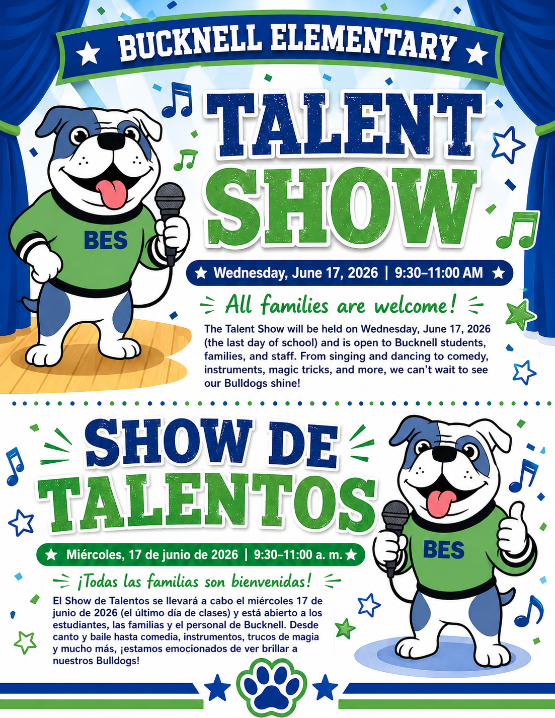 Talent Show Flyer