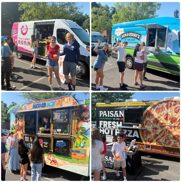Kilmer students participated in our celebratory Spring Festival today Food Trucks