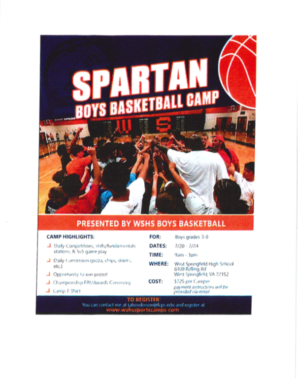 Spartan Basketball Camp