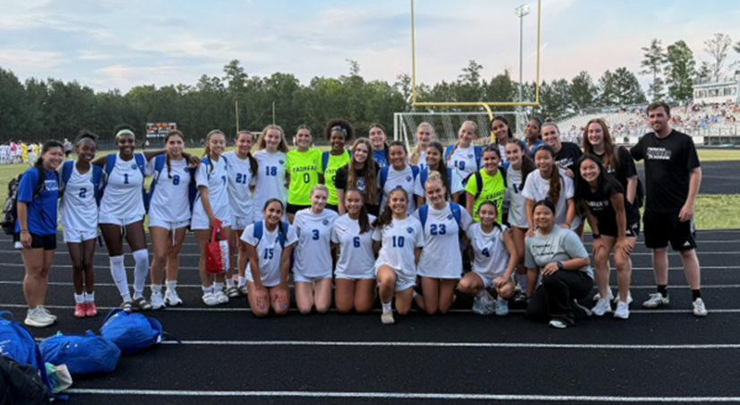 Girls soccer team