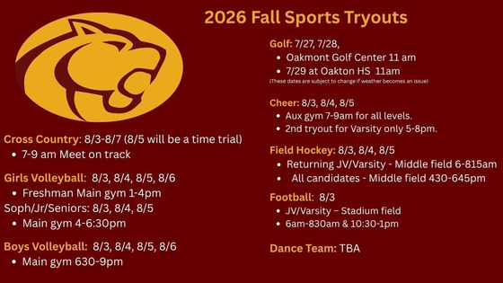 fall tryouts