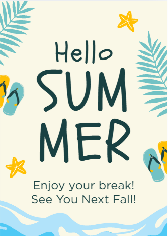 Summer is HERE