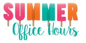 Summer Office Hours
