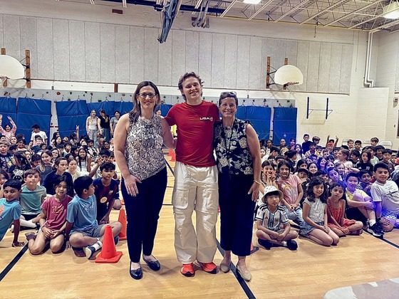 Ilia, Principal Burch and Melanie Meren