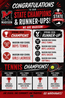 Madison HS Champions
