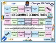 reading activities in the shape of a board game