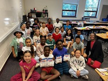 Classroom with students