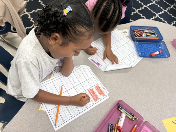 A student working on a math sheet