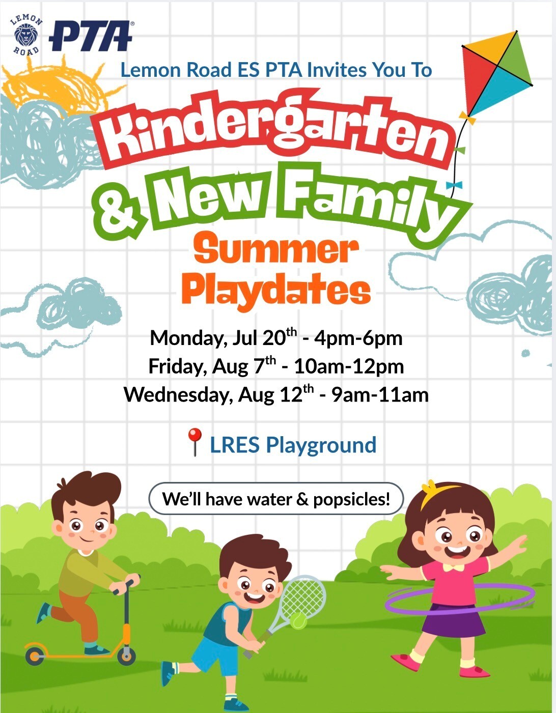 Summer Playdate Flier