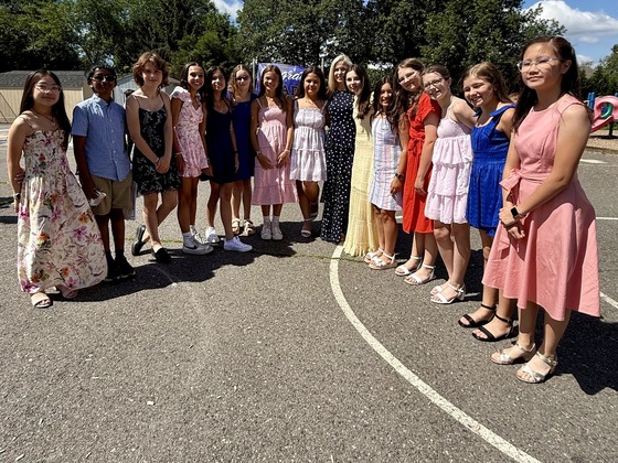 Grade 6 Girls Promotion Picture