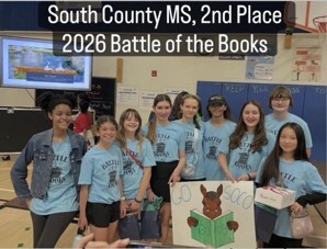 South County MS Students at Battle of the Books