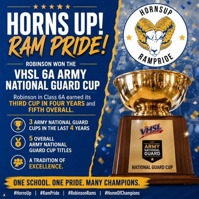 Robinson Wins National Guard Cup Graphic