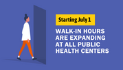 FC Health Department Expands Walk-In Hours