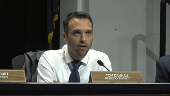 Tom Dannan at Board Meeting