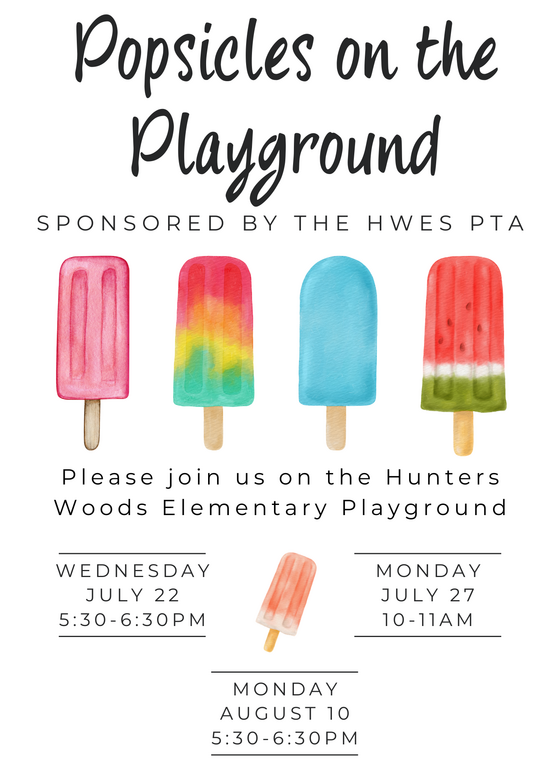 Popsicles on the Playground flyer 2026