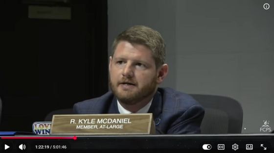 Kyle McDaniel Vice Chair Speech