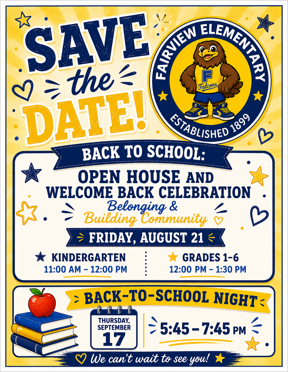 save the date flyer