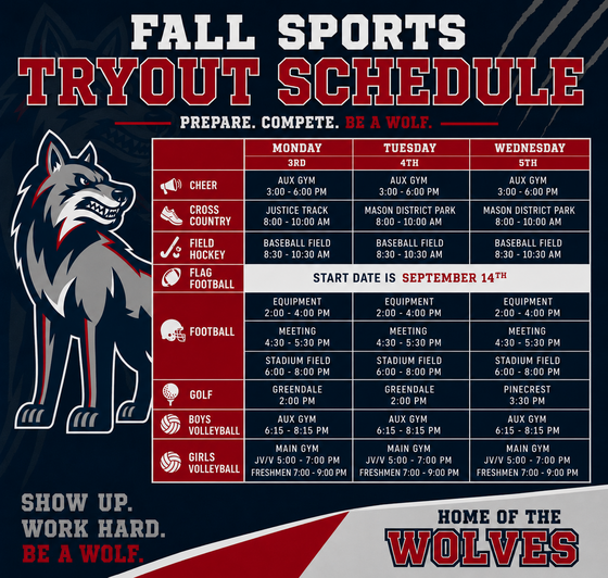 Fall Tryouts
