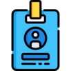 ID card icon