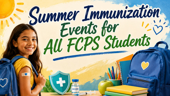 Summer Immunization Events for FCPS Students