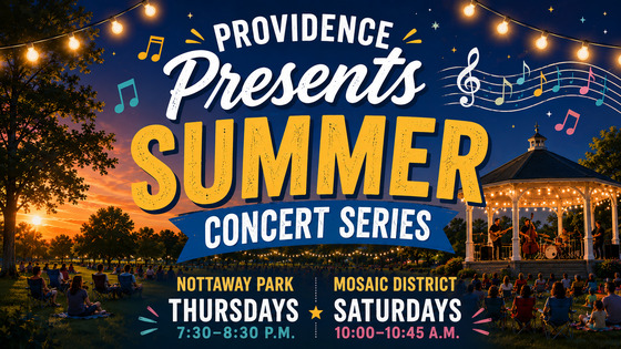 Providence Presents Summer Concert Series