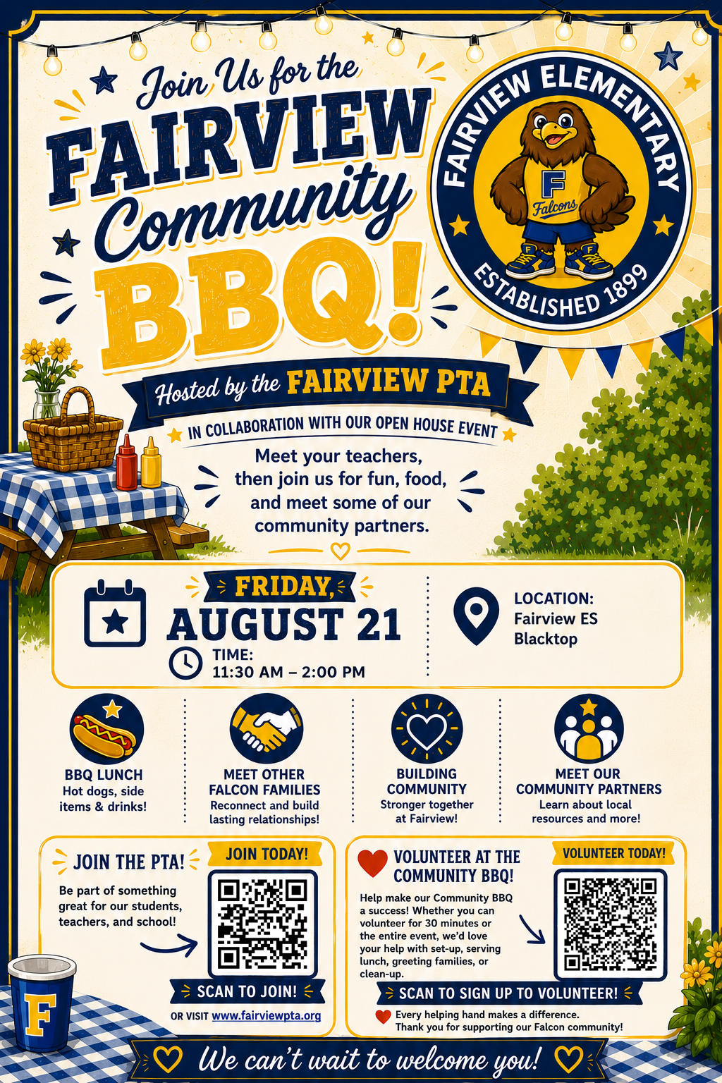 BBQ and Community Flyer