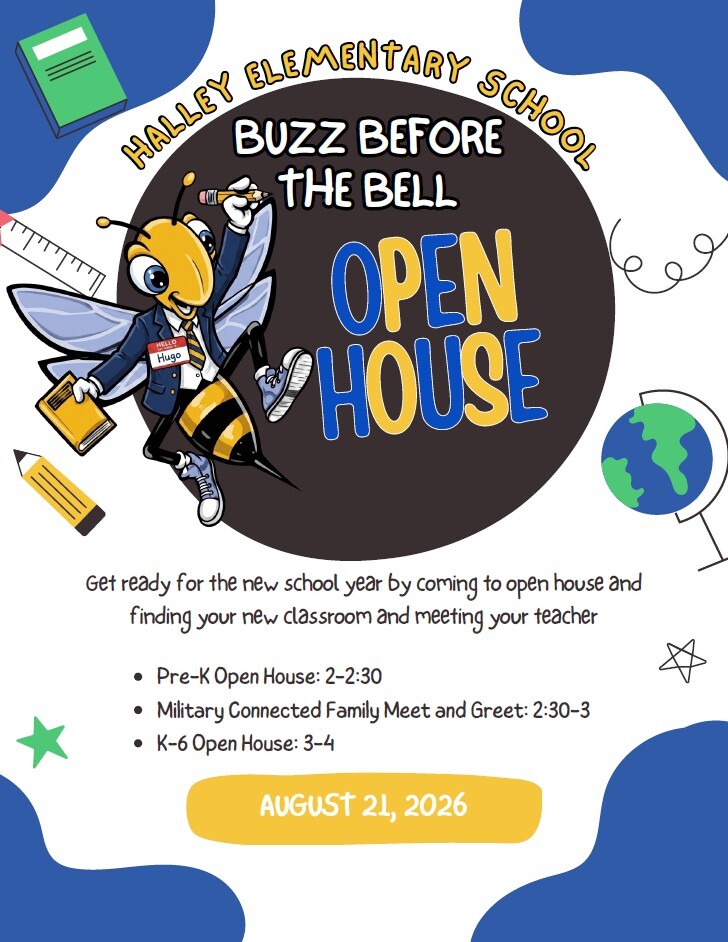 Open House Flier-Buzz Before The Bell