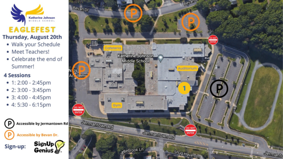 EagleFest Map 2026