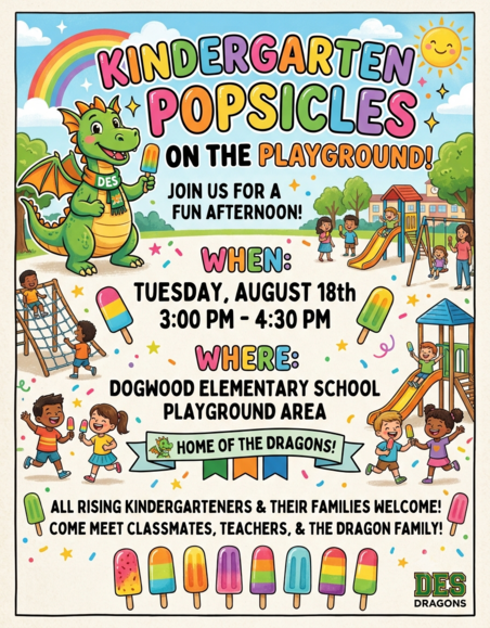 Popsicles on the Playground Kindergarten