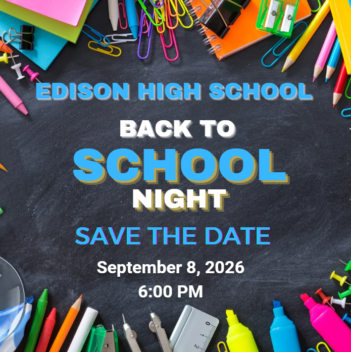 Back to School Night flyer