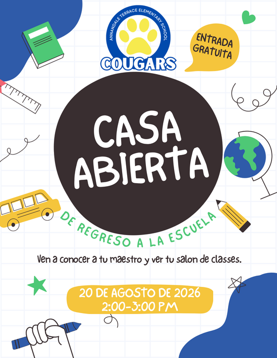 08/20 : Open House - Puertas Abiertas (2:00-3:00)