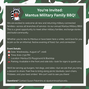 military family bbq
