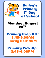 Updated English 1st Day of School