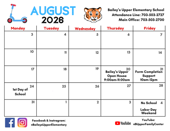 Updated Calendar