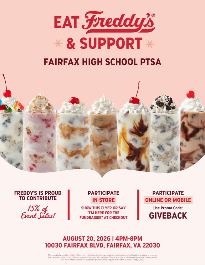 Restaurant fundraiser flyer