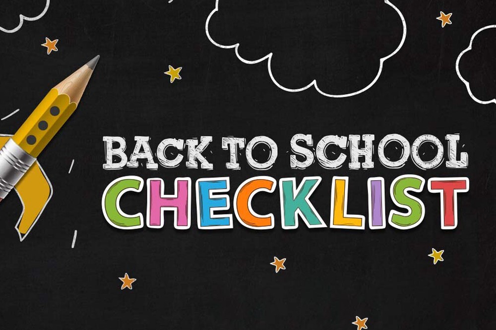 back to school list