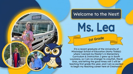 Ms. Lea, 1st Grade