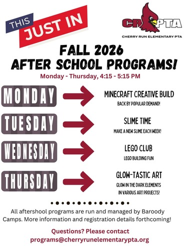 Fall Program Graphics