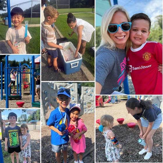 Summer Playdate Photo Collage