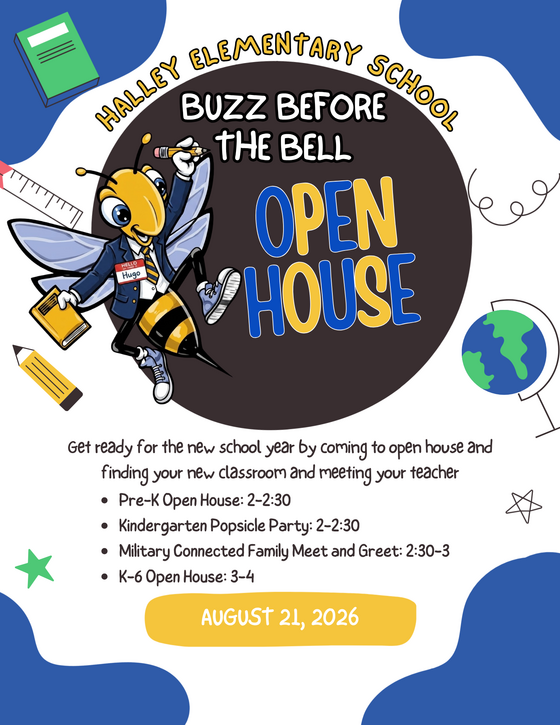 Buzz Before the Bell Halley ES Aug 26
