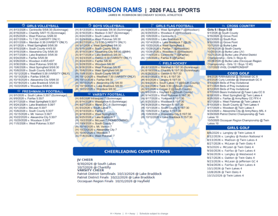 Fall Sport One Page