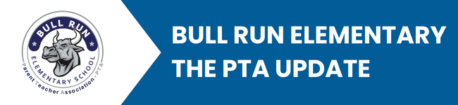 Bull Run Elementary School PTA Header
