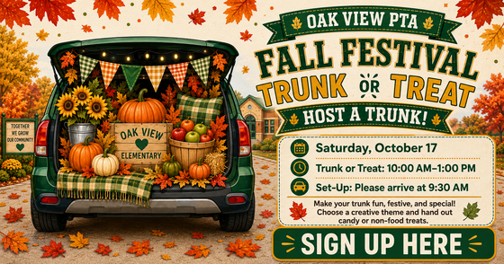 Trunk or Treat Sign Up