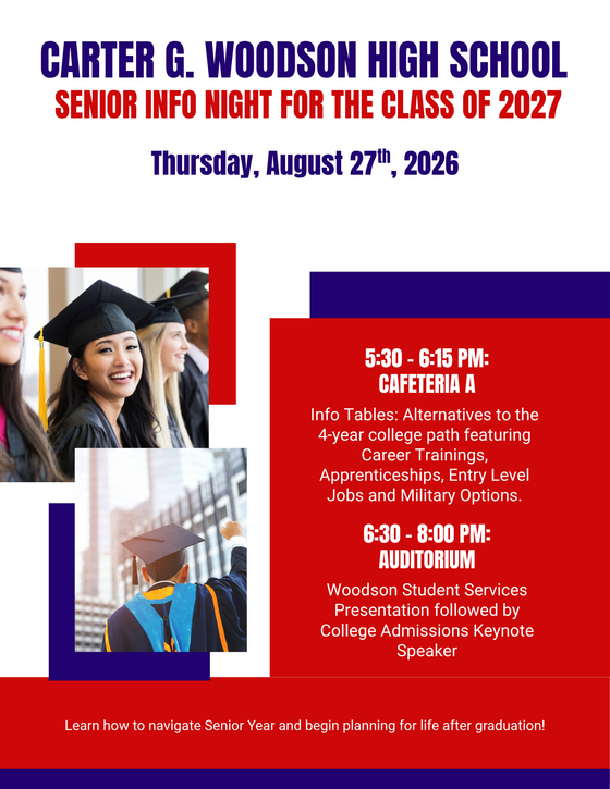 Senior Info Night for the class of 2027
